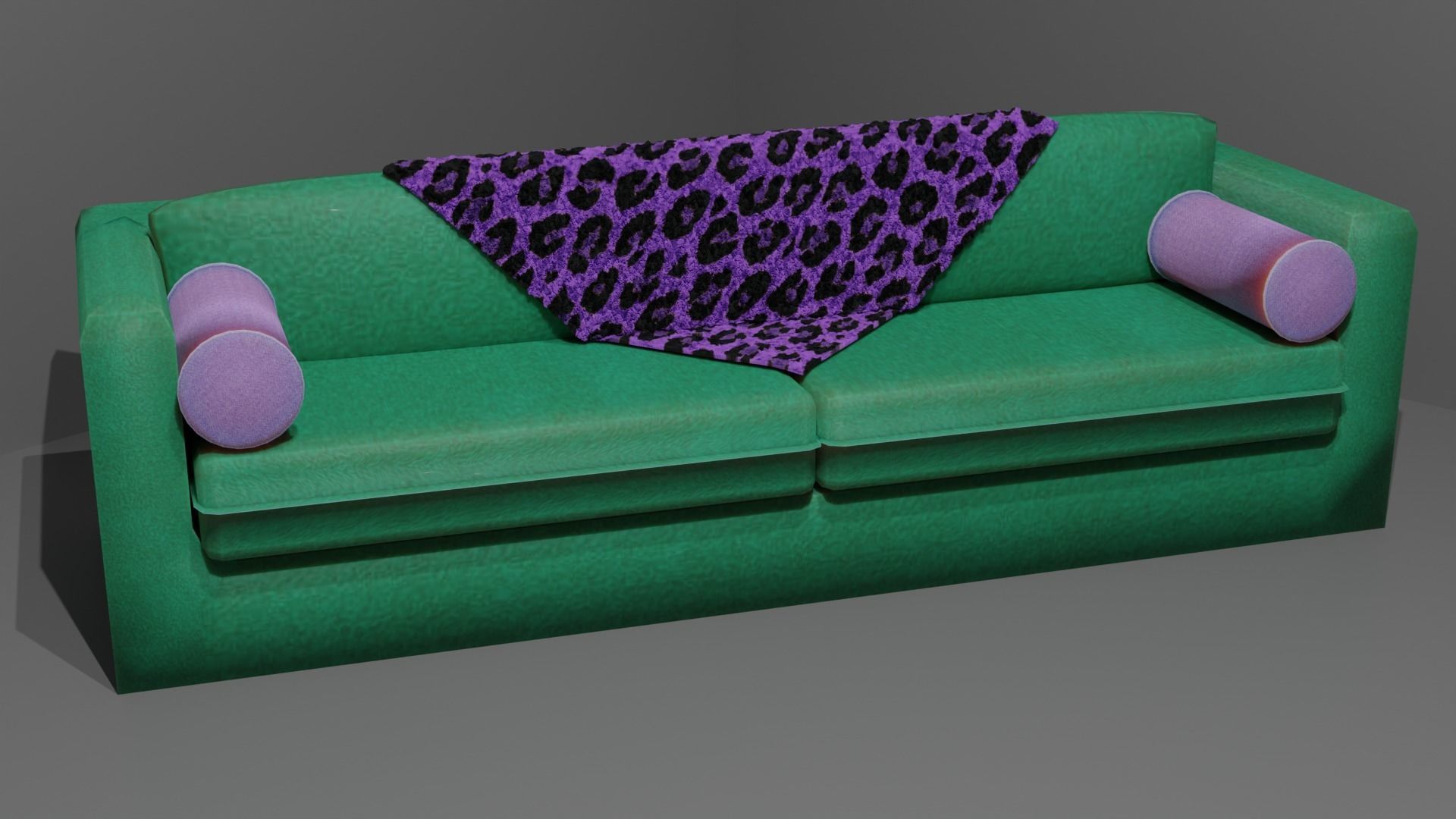 Y2K Living Room Set  Free 3D model_5