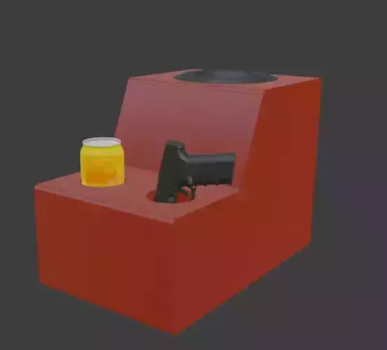 Center Console wth a Subwoofer