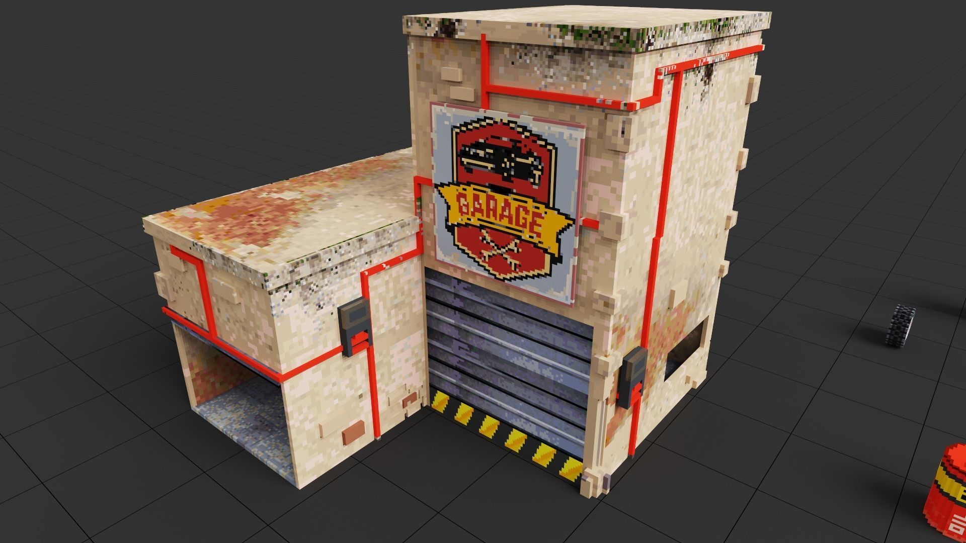 Voxel Art Car Prop Collection for Game Development 3D model | CGTrader