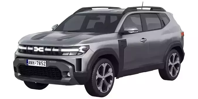 Dacia Duster 2024 3D model