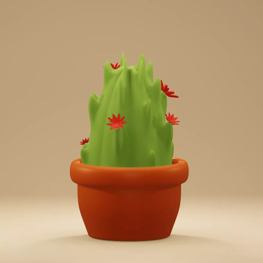 cacto Free 3D model