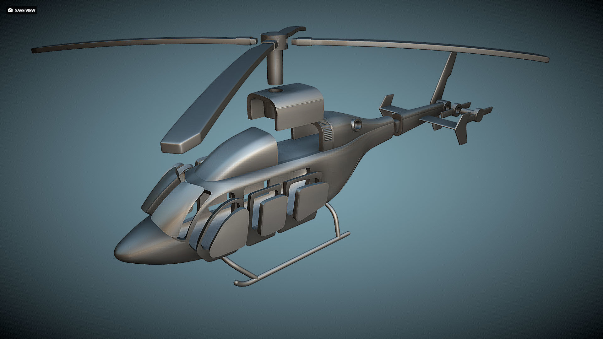 Bell 429 GlobalRanger - 3D Printable Model 3D print model_1