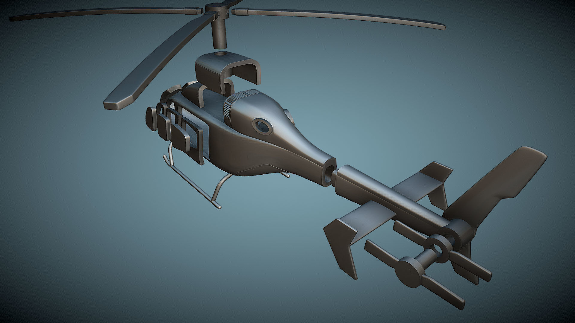 Bell 429 GlobalRanger - 3D Printable Model 3D print model_2