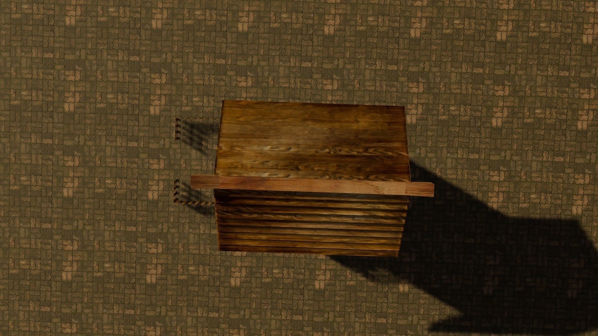 medieval house 6 Free low-poly 3D model_14