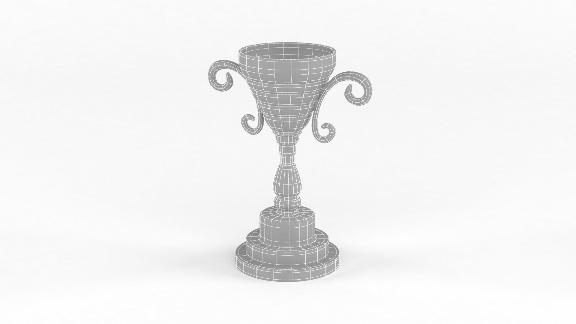 Trophy Cup Collection 3D model_31