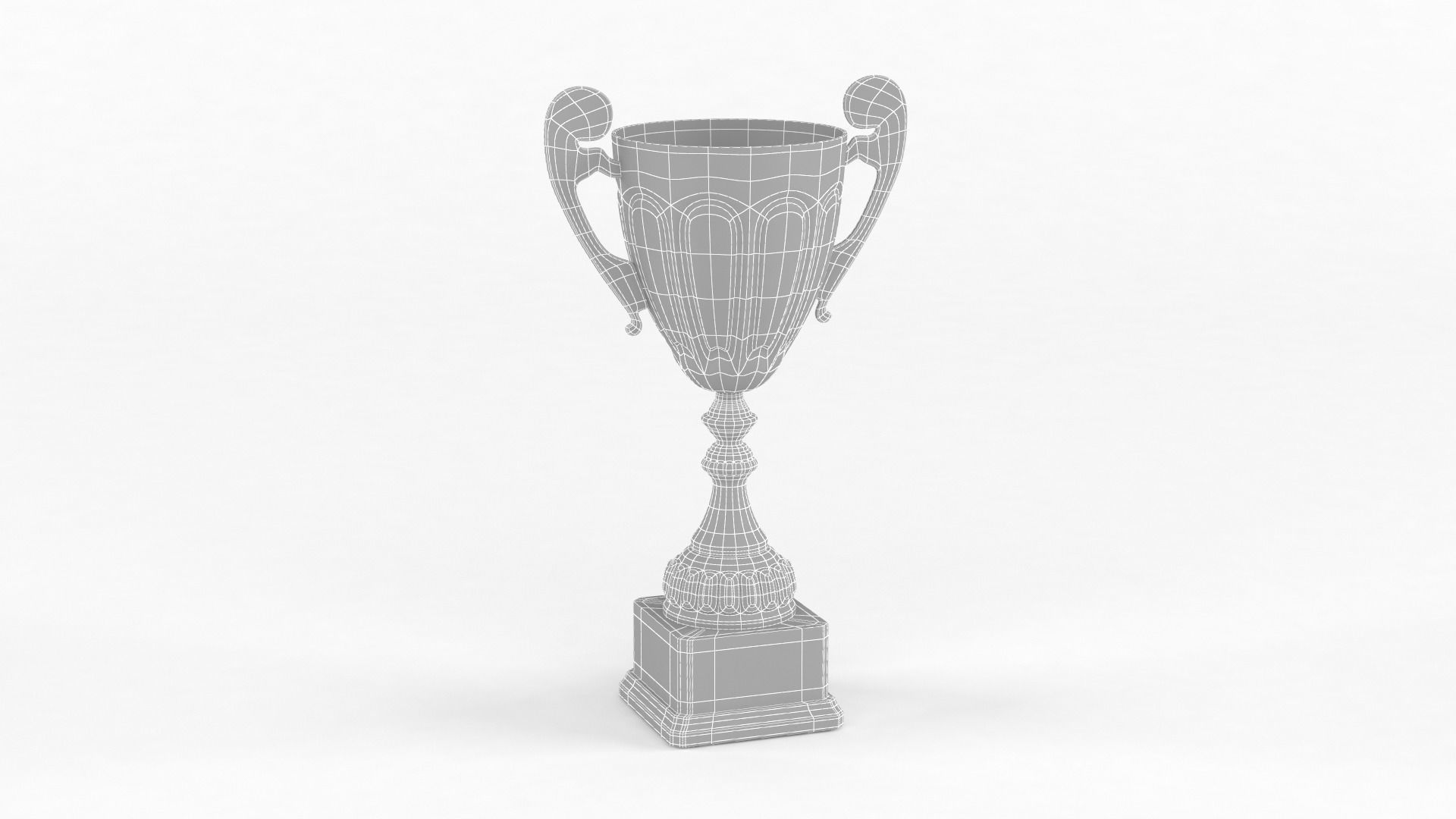 Trophy Cup Collection 3D model_35