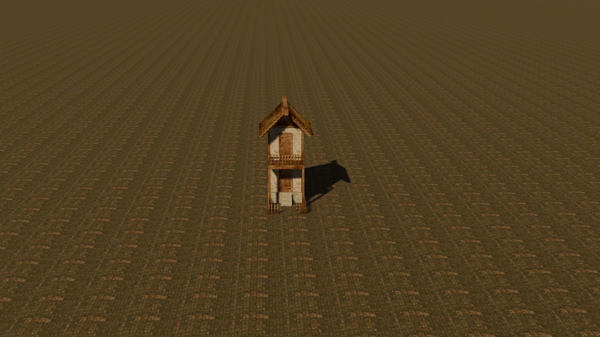 medieval house 11 Free low-poly 3D model_17