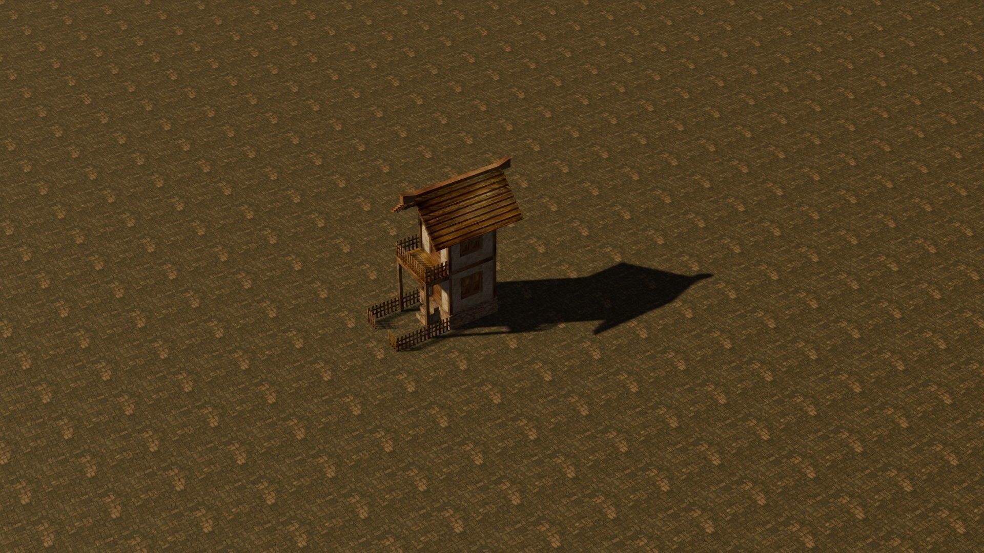 medieval house 10 Free low-poly 3D model_19
