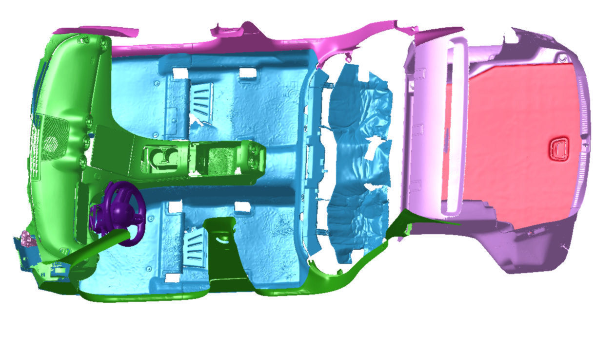 Mercedes C-Class AMG Line 2021 Vehicle 3d scan model 3D model_12