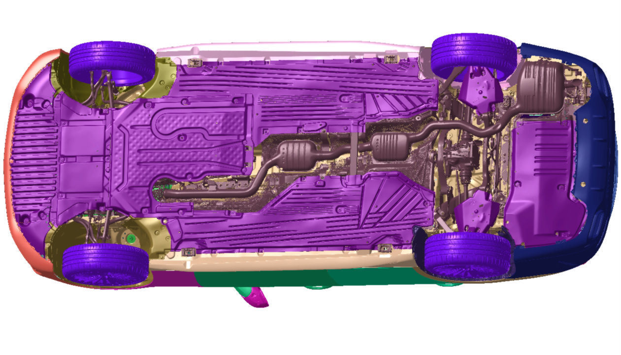 Mercedes C-Class AMG Line 2021 Vehicle 3d scan model 3D model_3