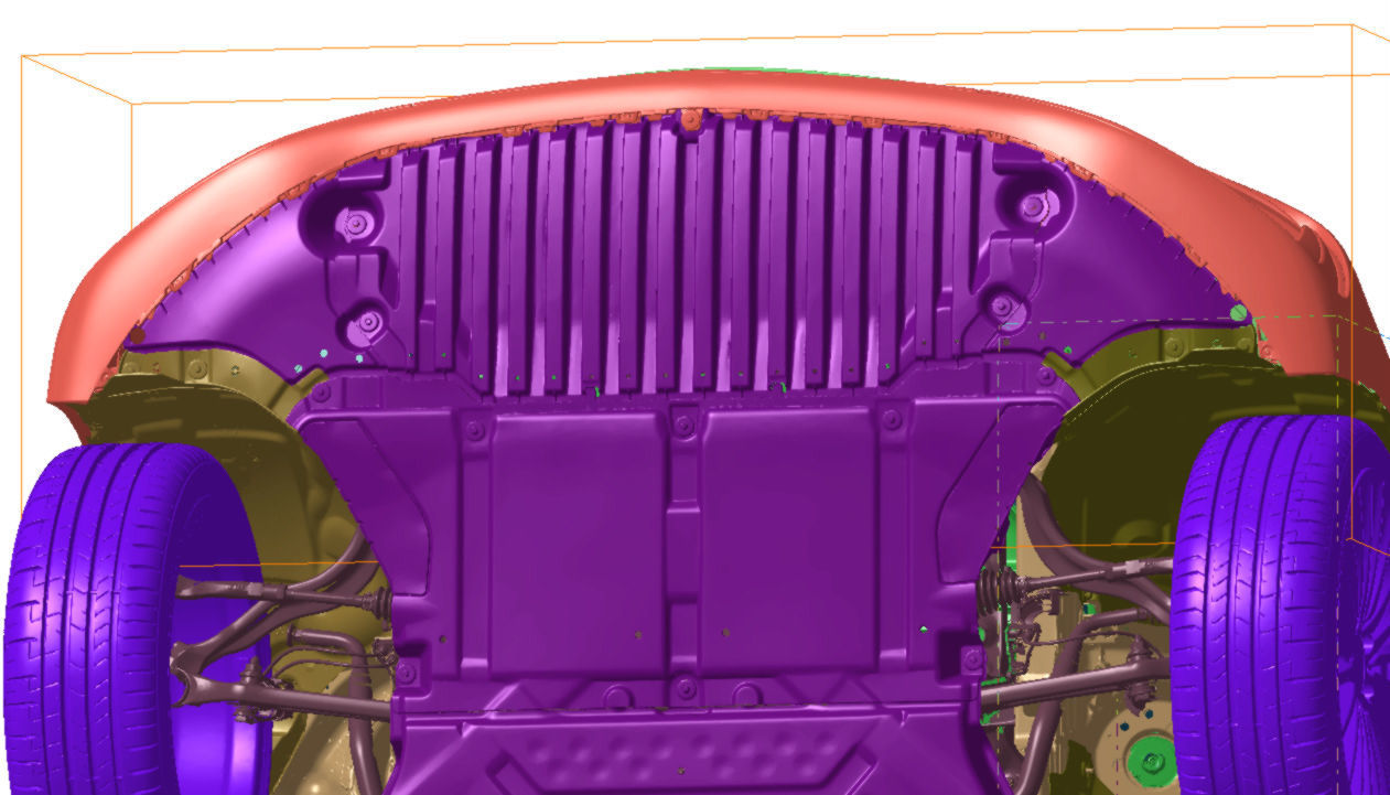 Mercedes C-Class AMG Line 2021 Vehicle 3d scan model 3D model_5