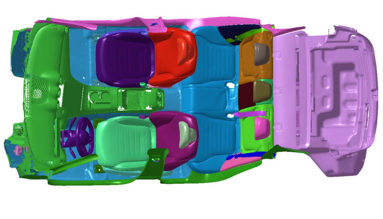 Mercedes C-Class AMG Line 2021 Vehicle 3d scan model 3D model_11