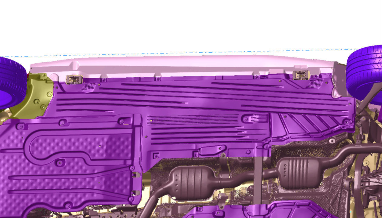 Mercedes C-Class AMG Line 2021 Vehicle 3d scan model 3D model_6