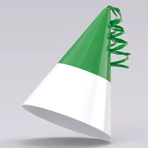 Party Hat Green
