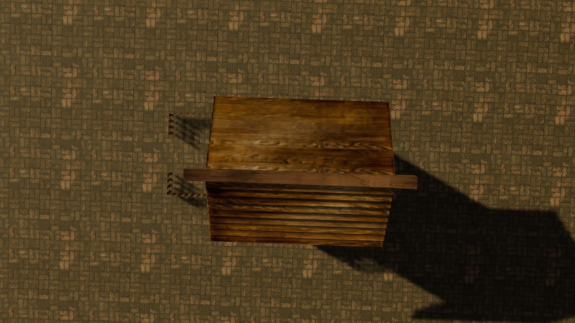 medieval house 15 Free low-poly 3D model_14