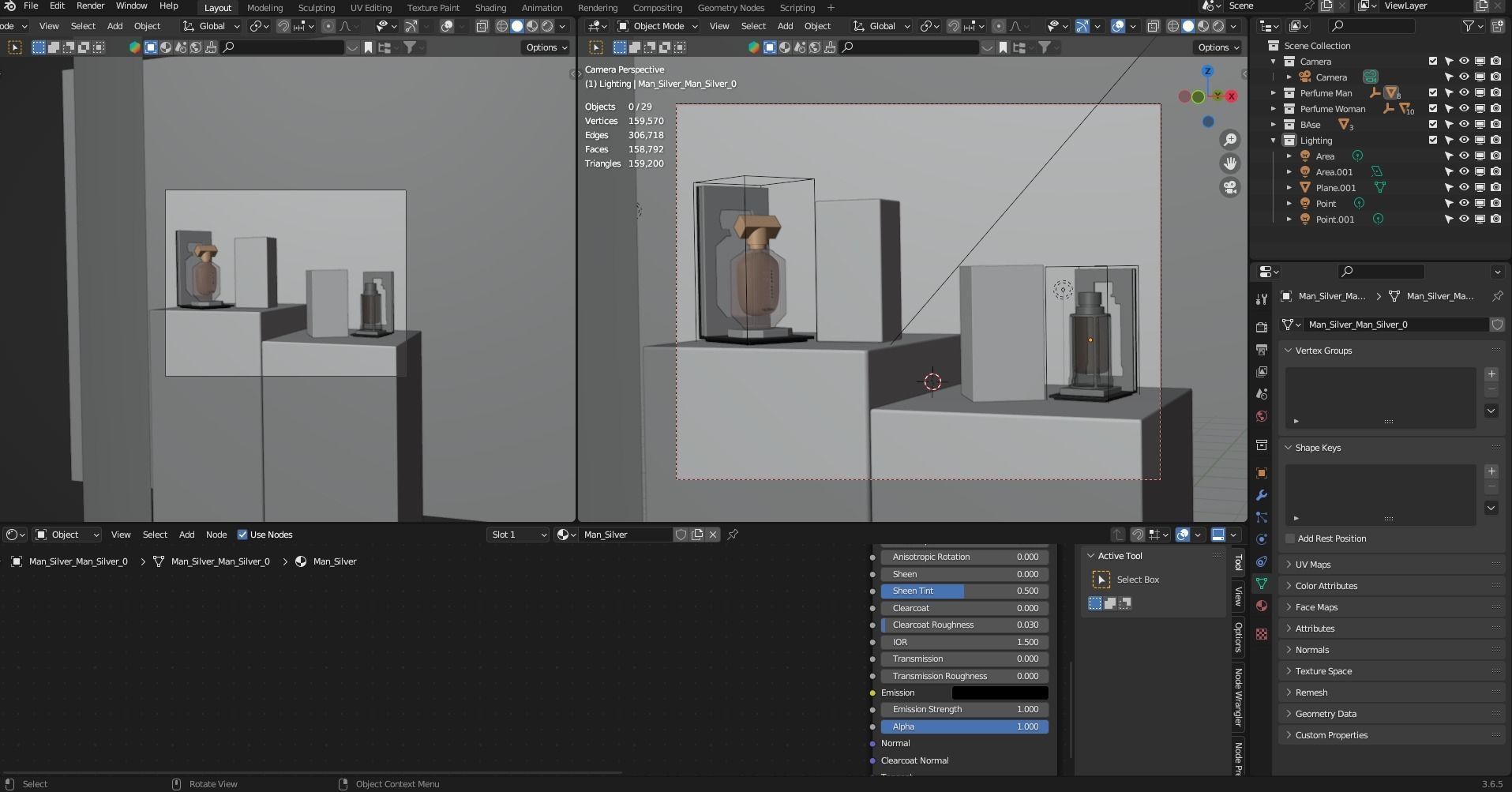High-Fidelity Product Rendering Studio - Blender Project File 3D model_1