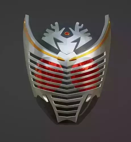 Kamen Rider Ryuki Helmet 3D print model