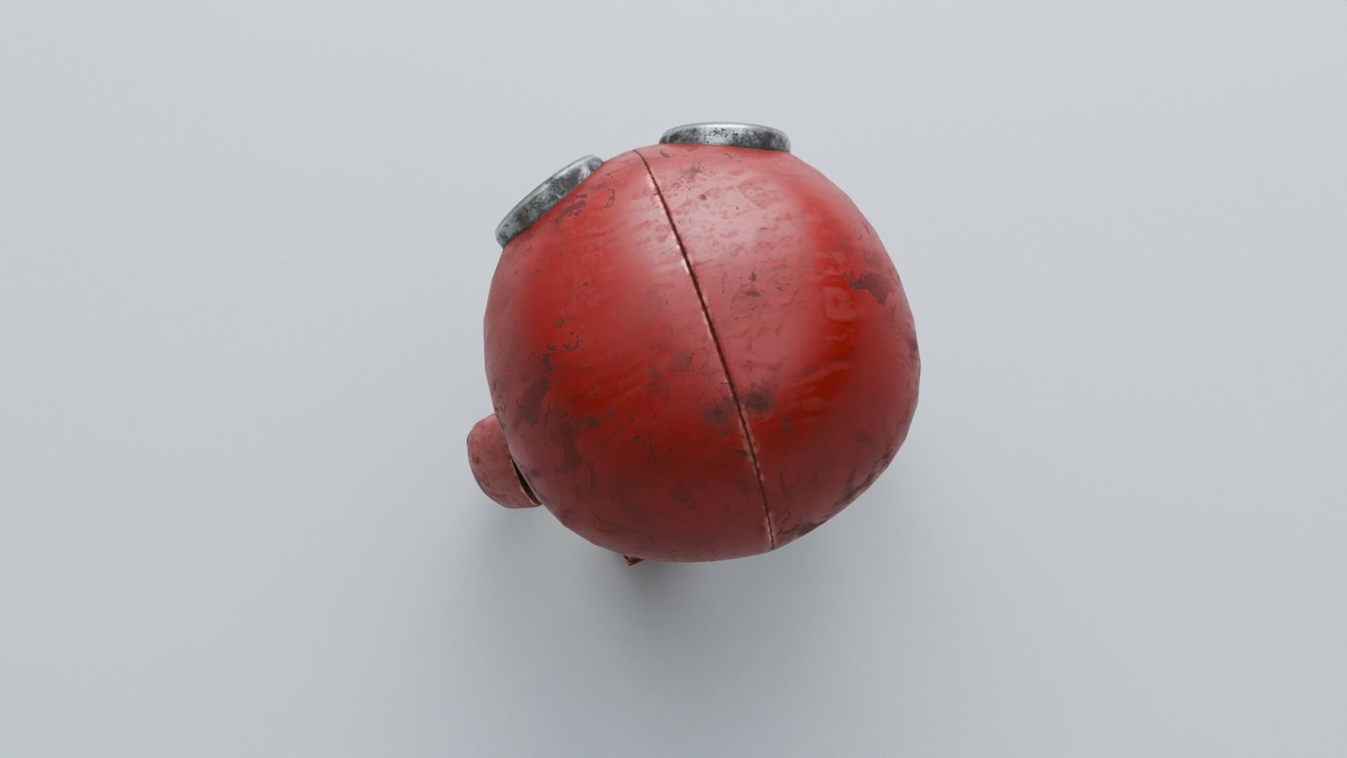 Robot Low-poly 3D model_5