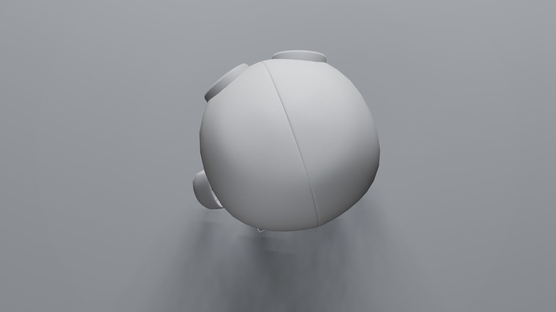 Robot Low-poly 3D model_11