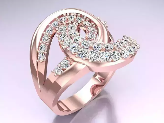 Diamond Ring - Womens Rings - N2357