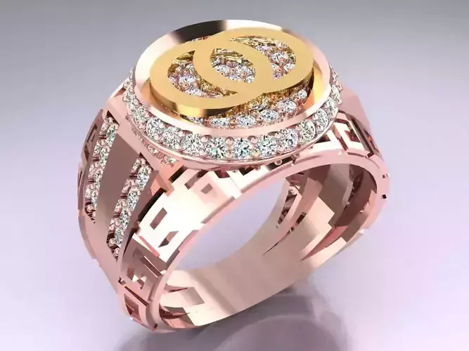 Diamond Ring - Mens Rings - N6121