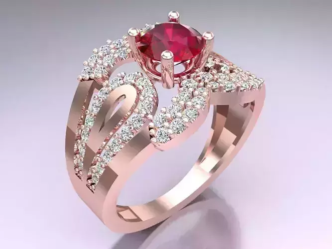 Diamond Ring - Womens Rings - N6714