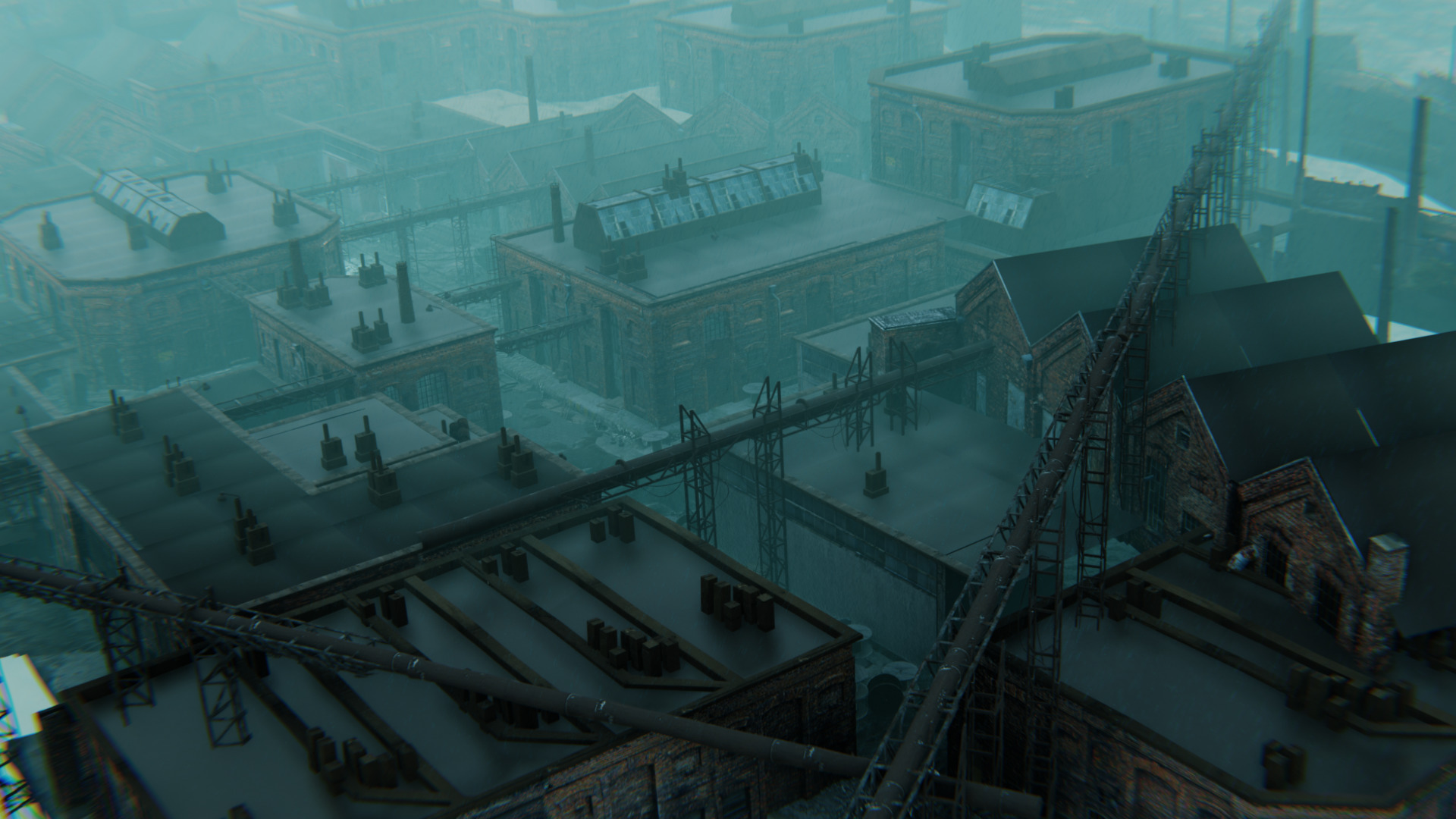 The Abandoned City 3D model_3