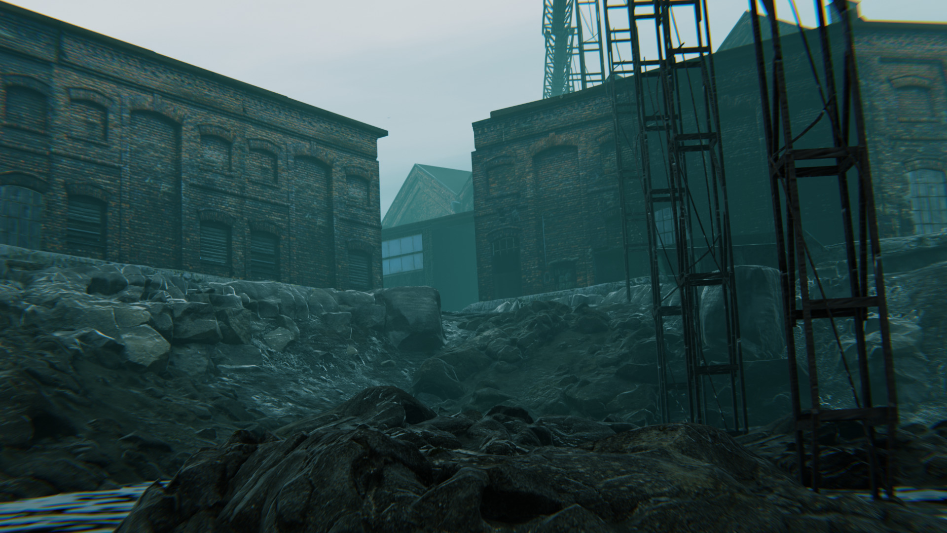 The Abandoned City 3D model_2
