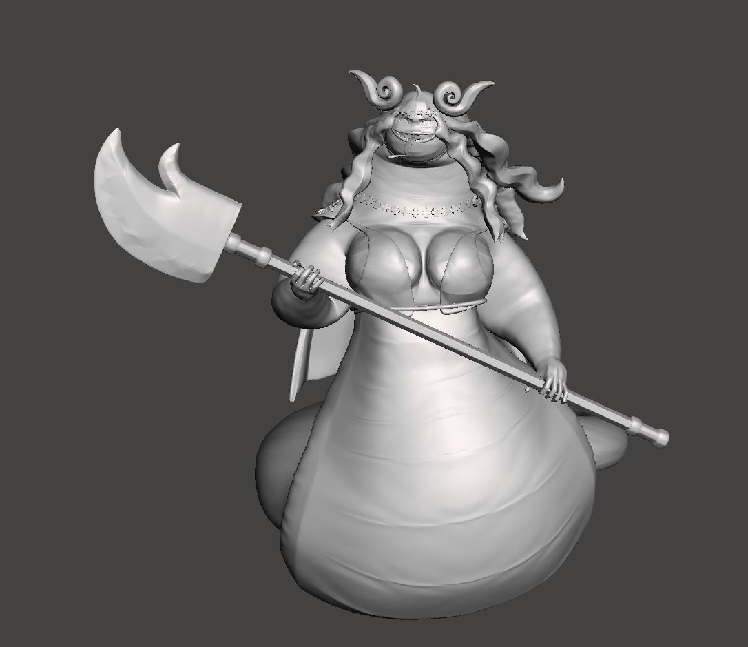 Boa Marigold 3D Model 3D print model_1