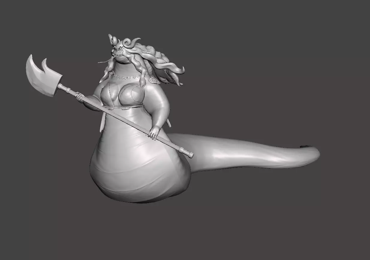 Boa Marigold 3D Model 3D print model_0