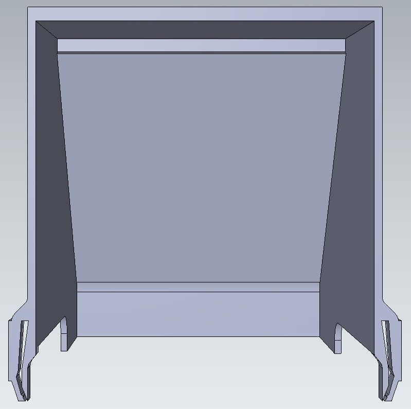 Vent Chute for Material cutting machines Free 3D print model_2