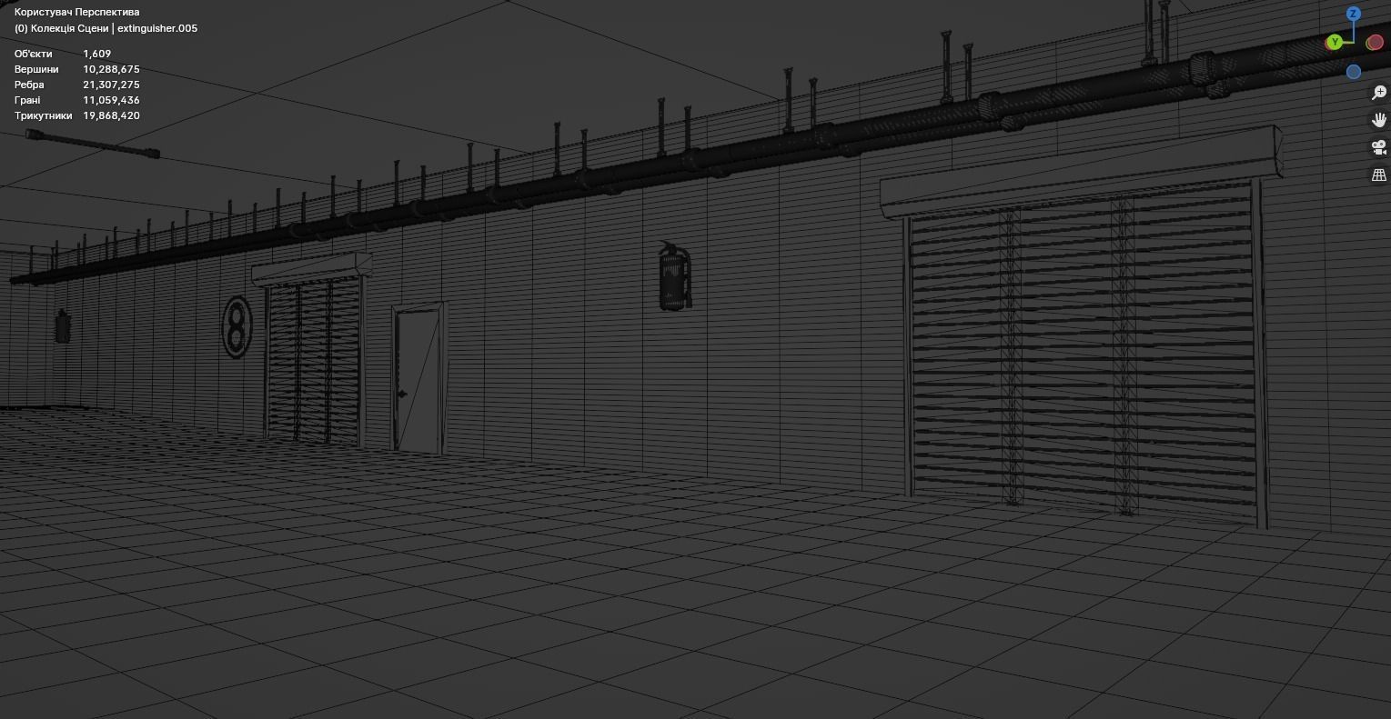 Japanese Parking Lot 3D model_18