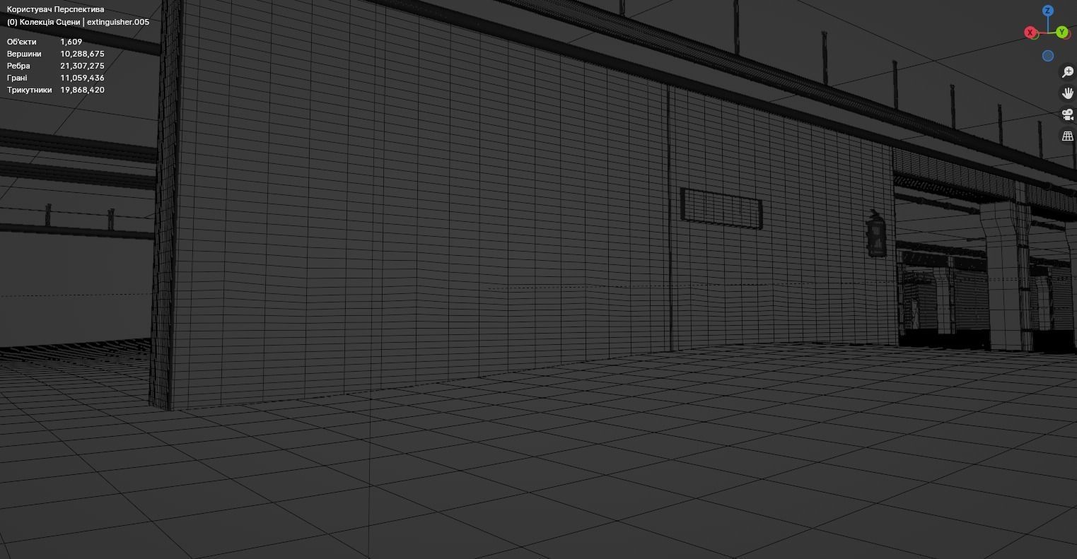 Japanese Parking Lot 3D model_19