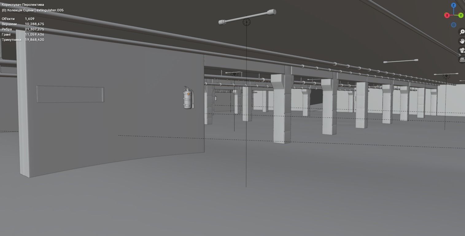 Japanese Parking Lot 3D model_14