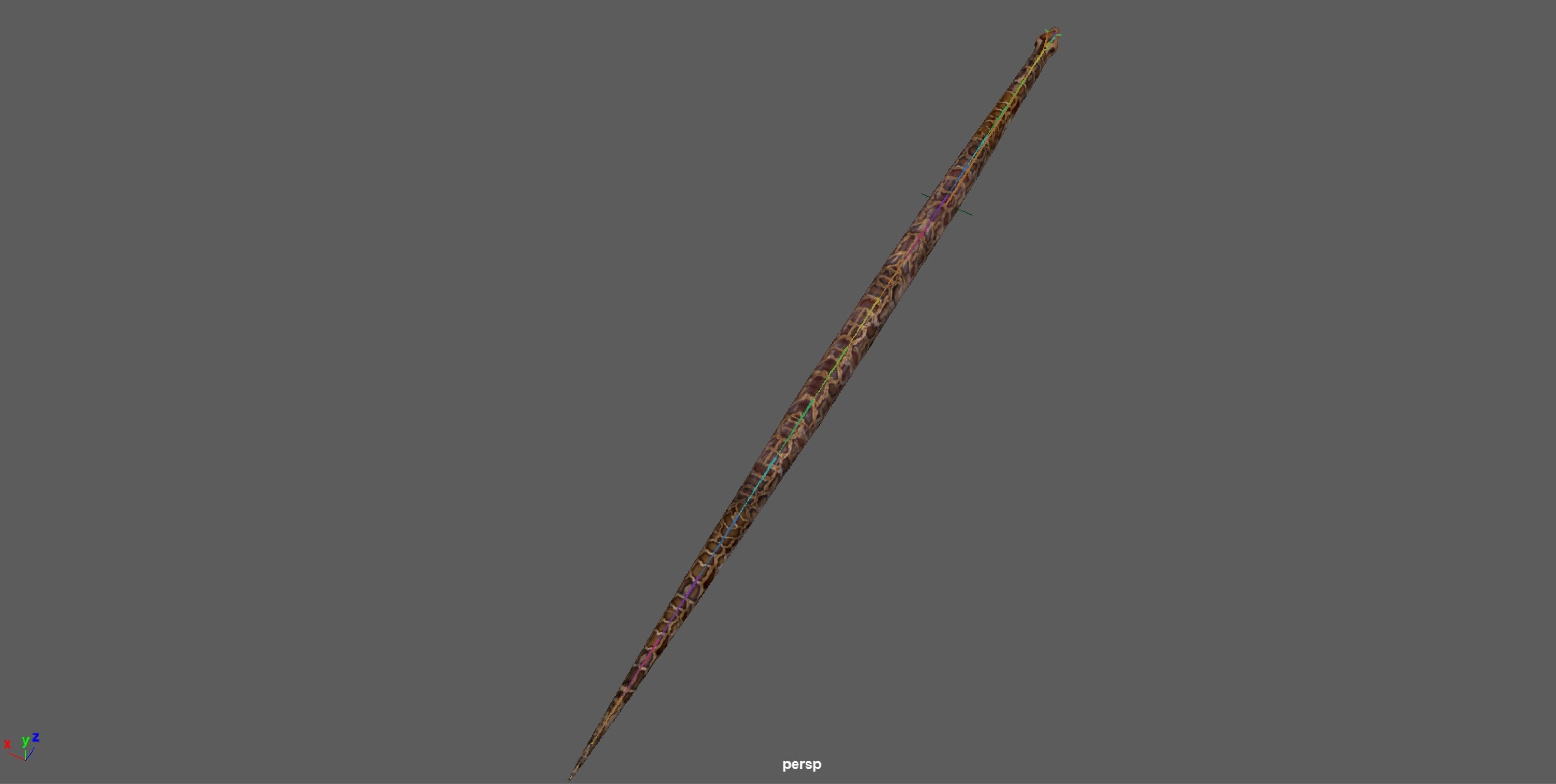 Burmese Python Snake 3D model_22