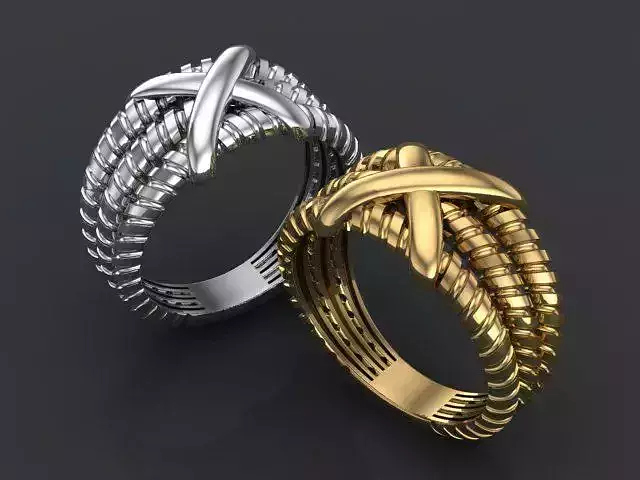 cross ring 3D print model