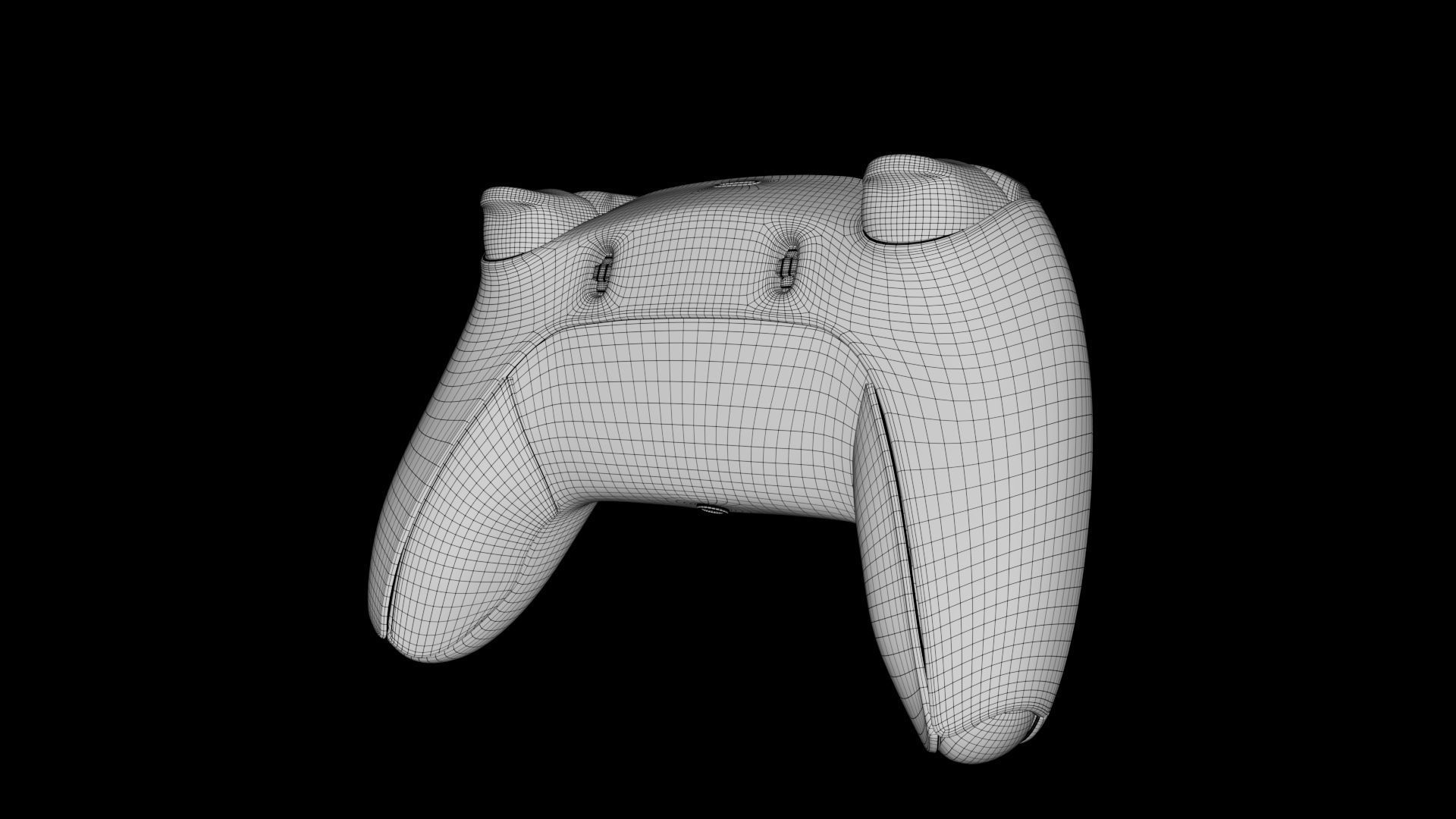 PS5 Controller - 3D Model Free low-poly 3D model_5