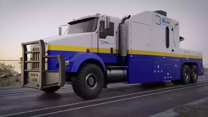 kenworth-t-800 Low-poly 3D model