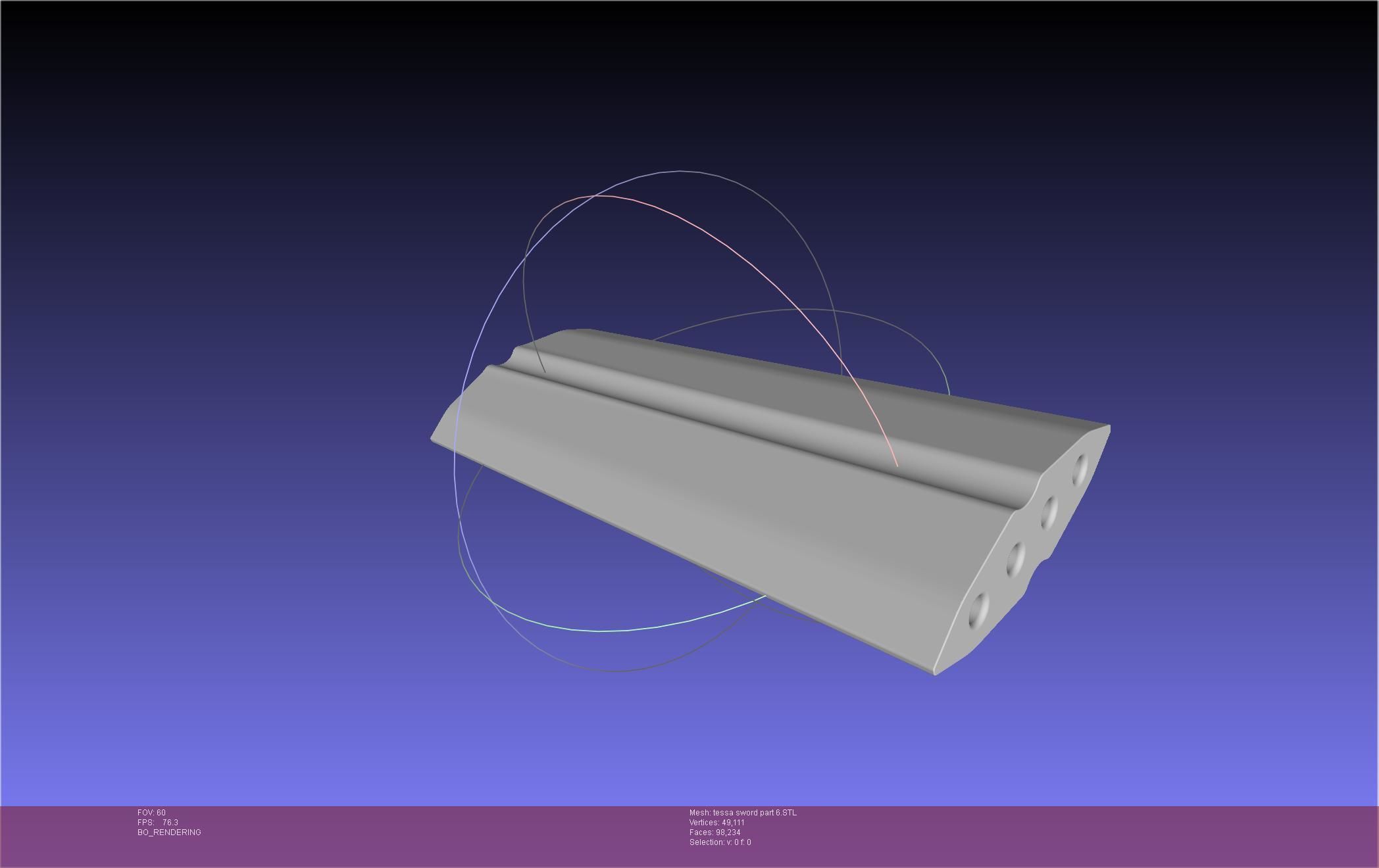 Murder Drones Tessa Sword Printable Assembly 3D print model_83