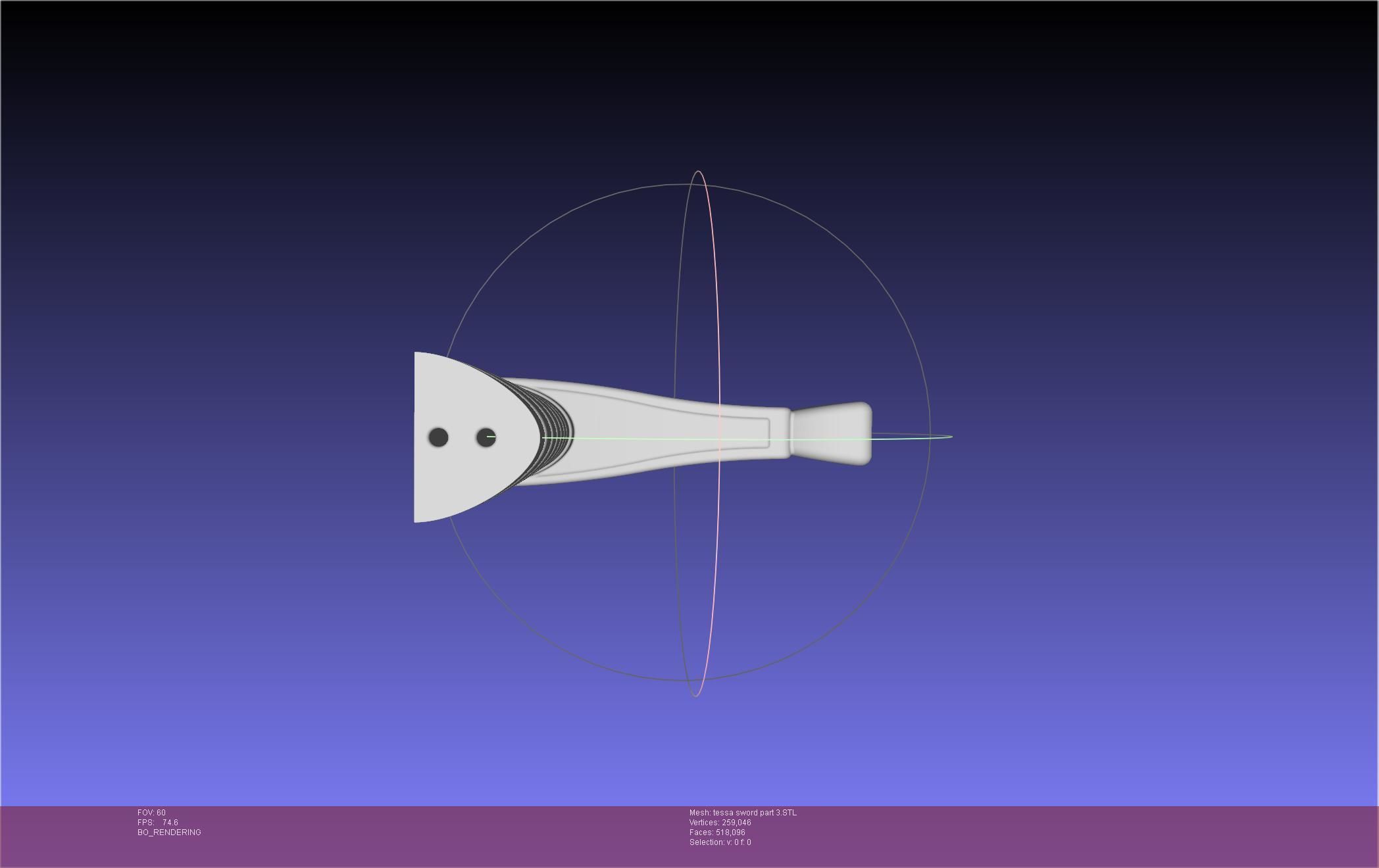 Murder Drones Tessa Sword Printable Assembly 3D print model_61