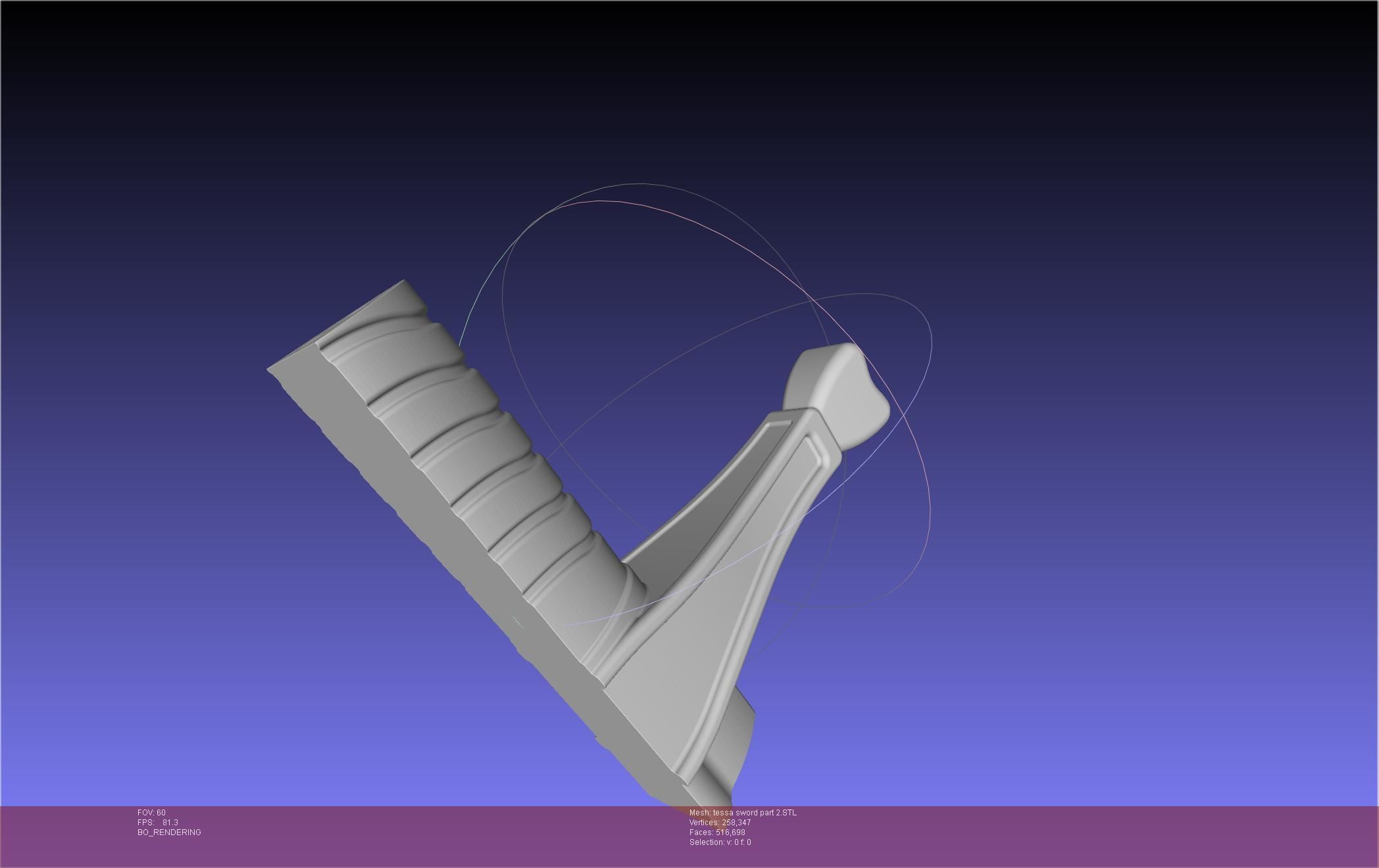 Murder Drones Tessa Sword Printable Assembly 3D print model_53