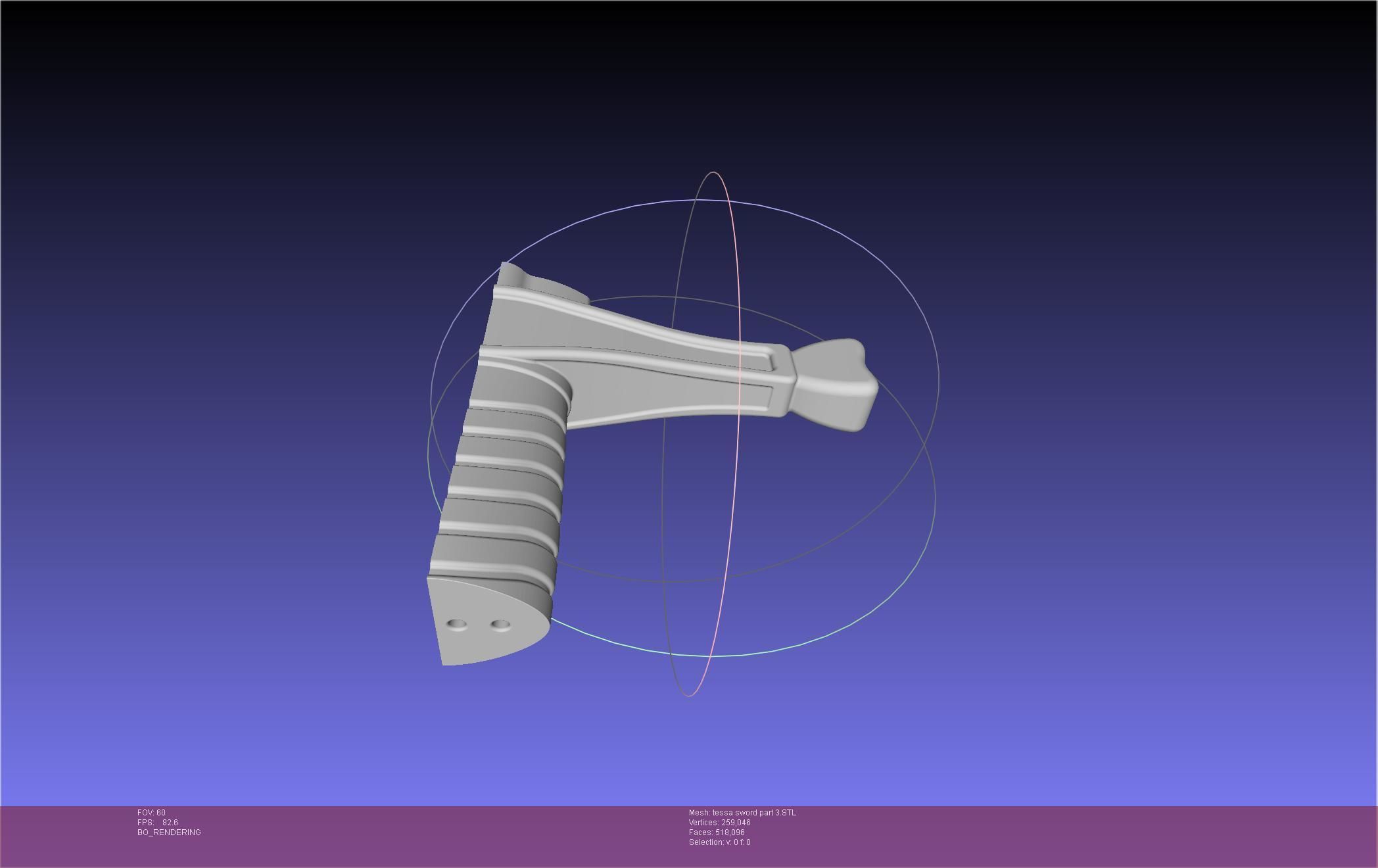 Murder Drones Tessa Sword Printable Assembly 3D print model_57