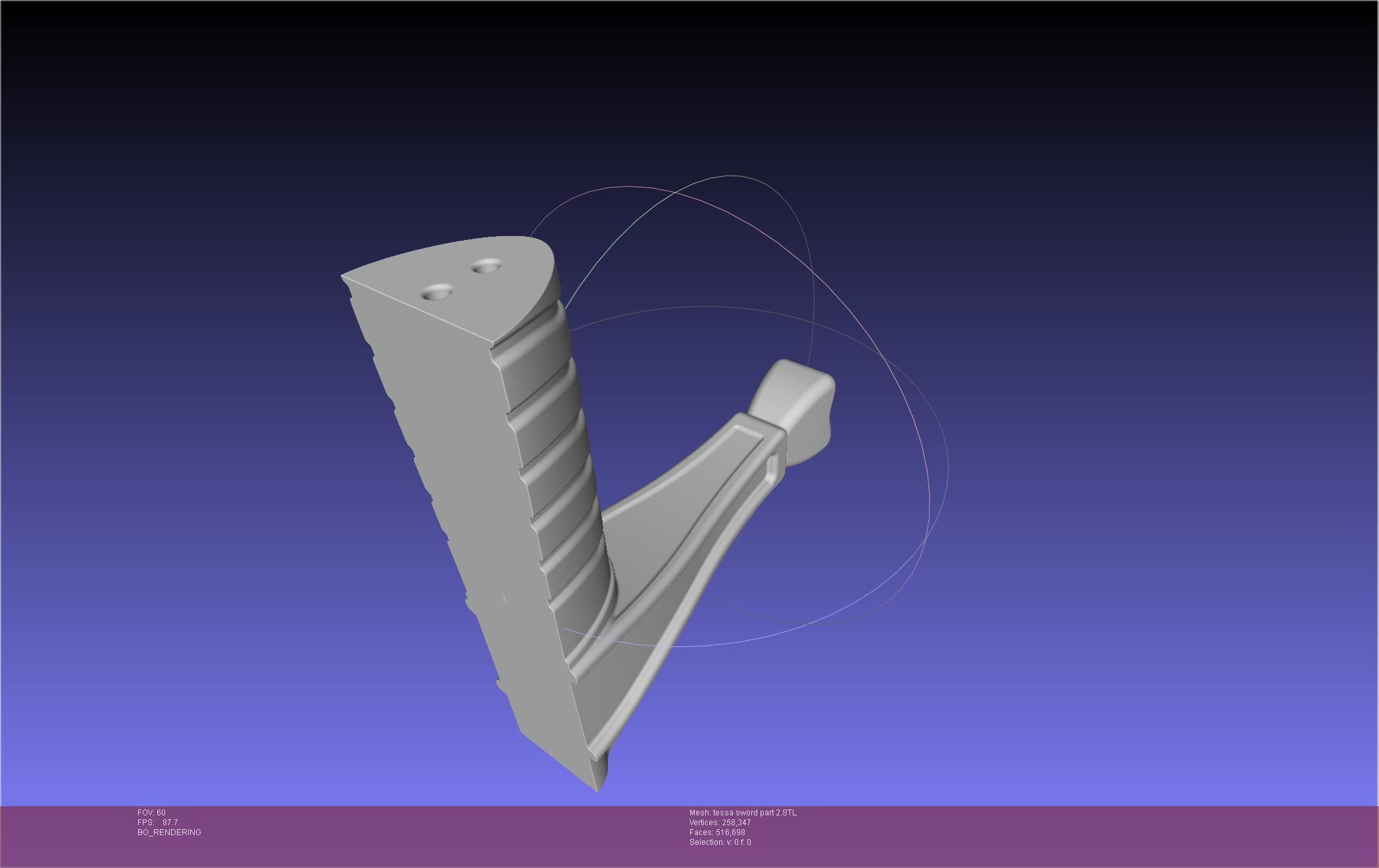 Murder Drones Tessa Sword Printable Assembly 3D print model_59