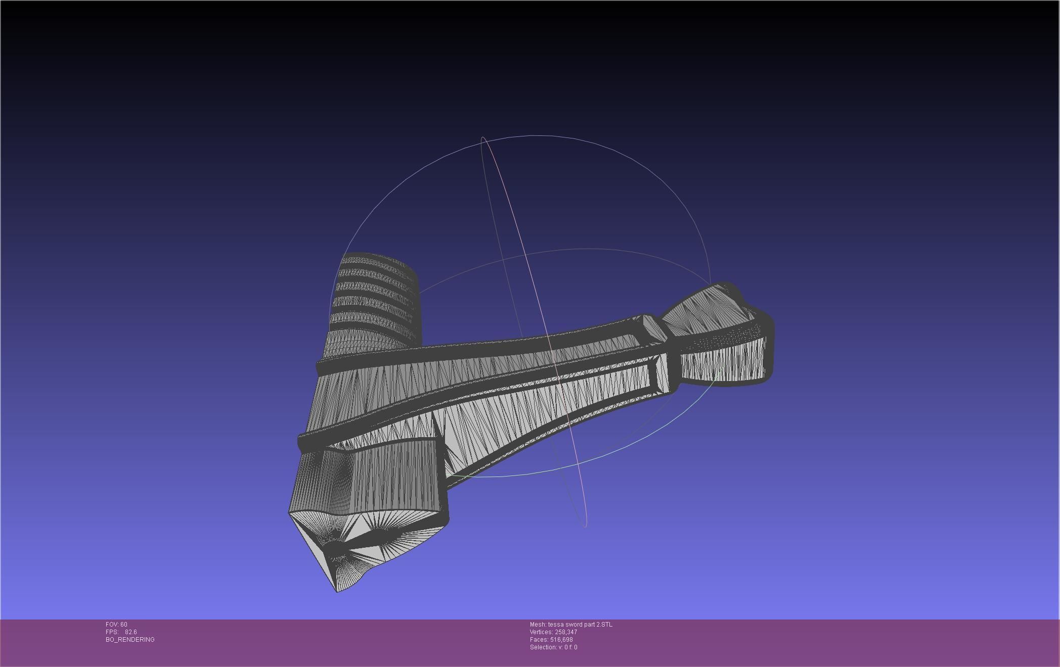 Murder Drones Tessa Sword Printable Assembly 3D print model_54