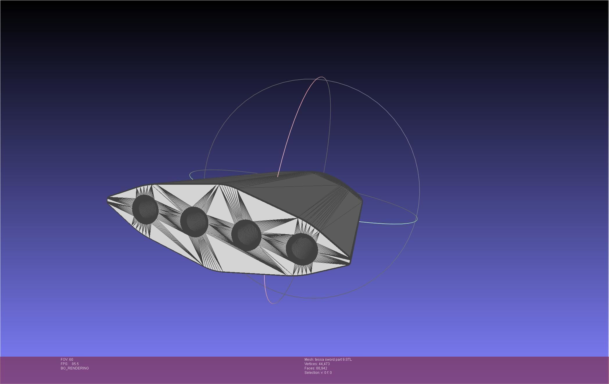 Murder Drones Tessa Sword Printable Assembly 3D print model_108