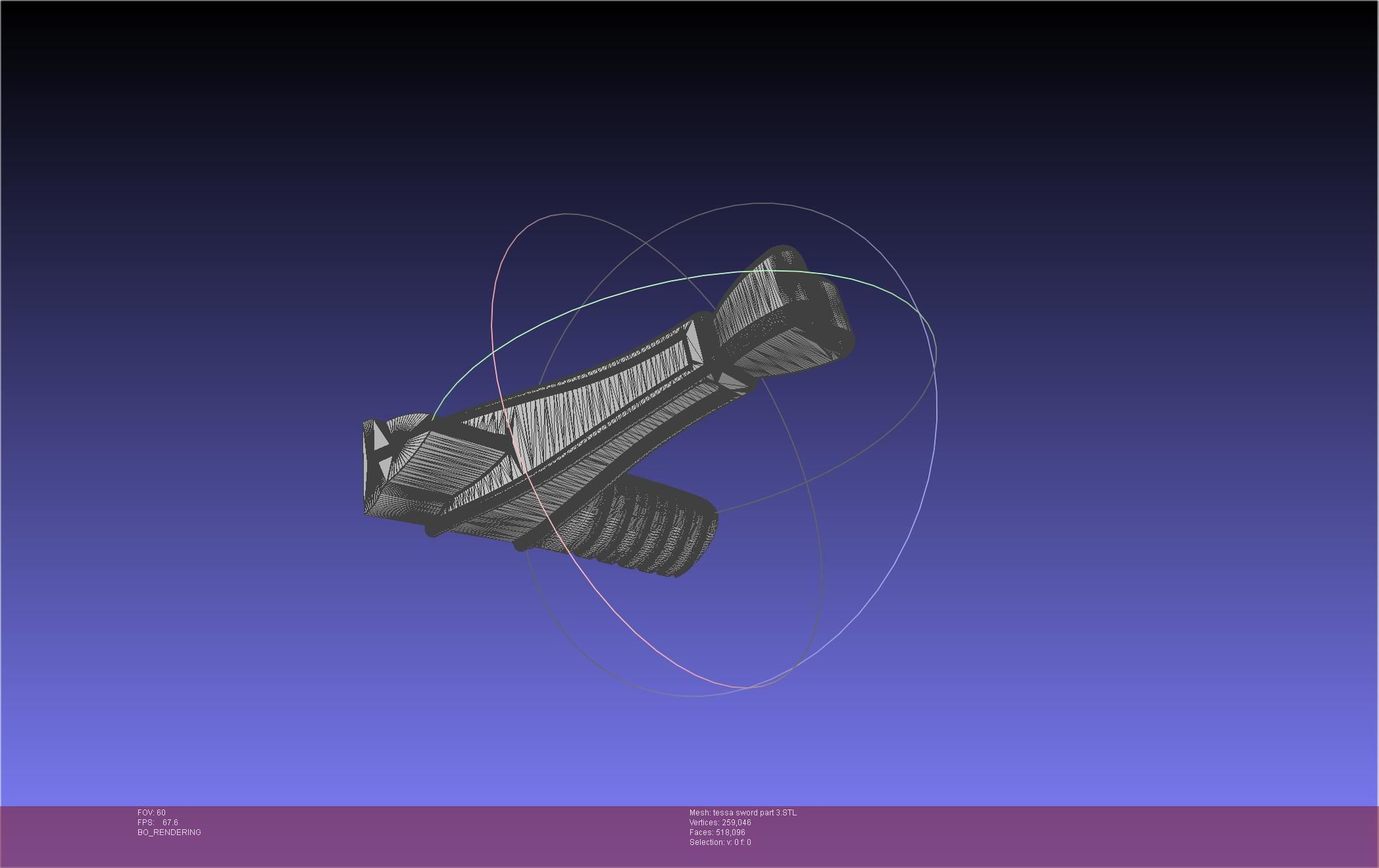 Murder Drones Tessa Sword Printable Assembly 3D print model_63