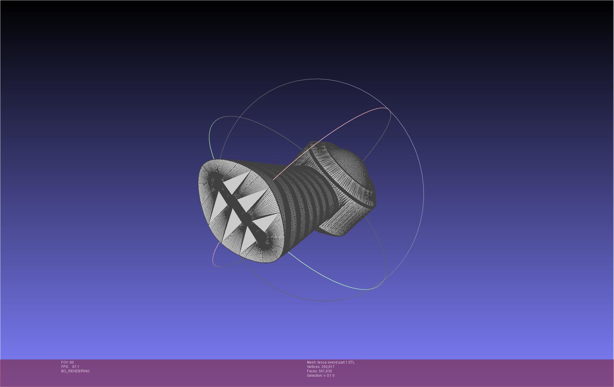 Murder Drones Tessa Sword Printable Assembly 3D print model_46