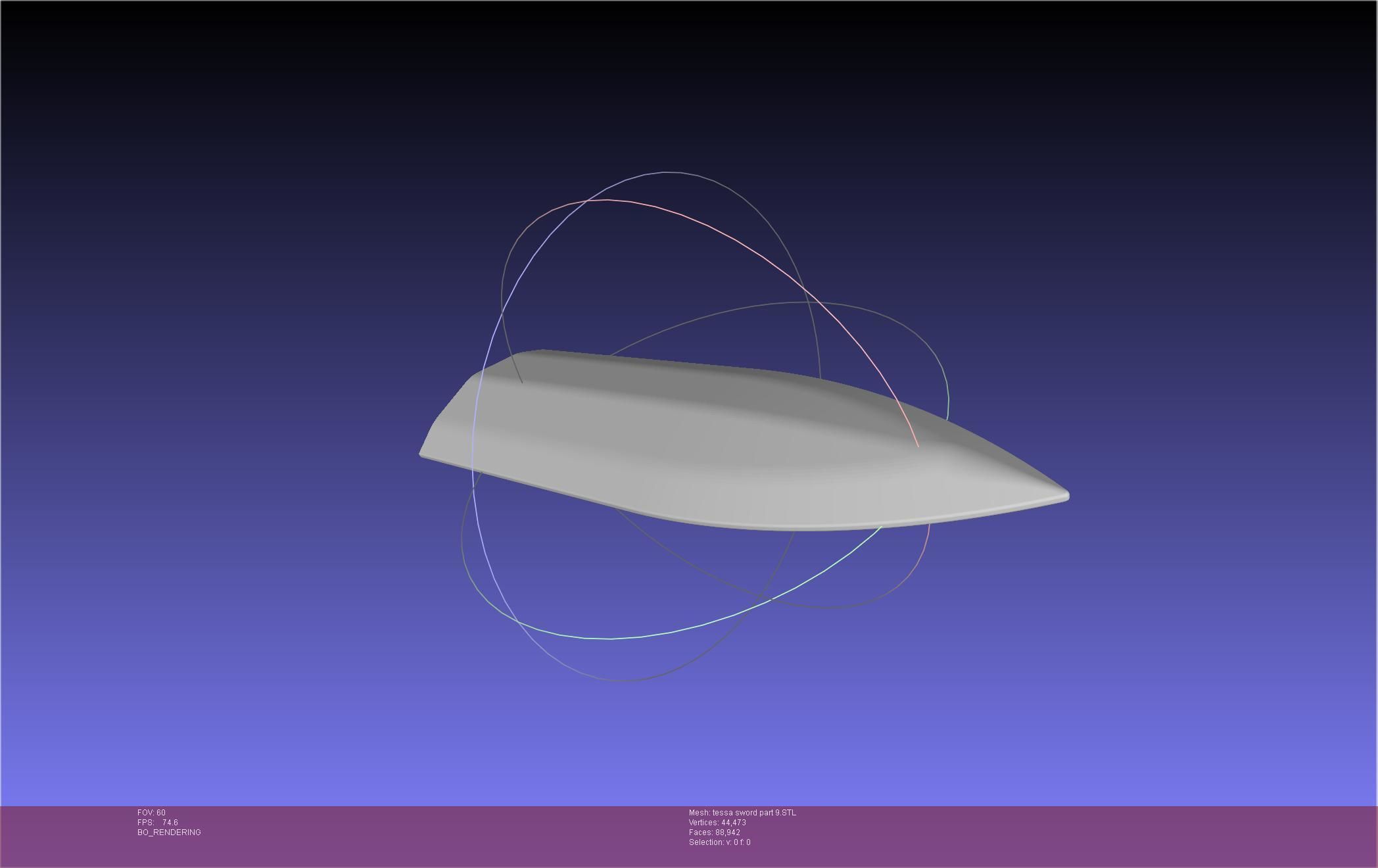 Murder Drones Tessa Sword Printable Assembly 3D print model_95