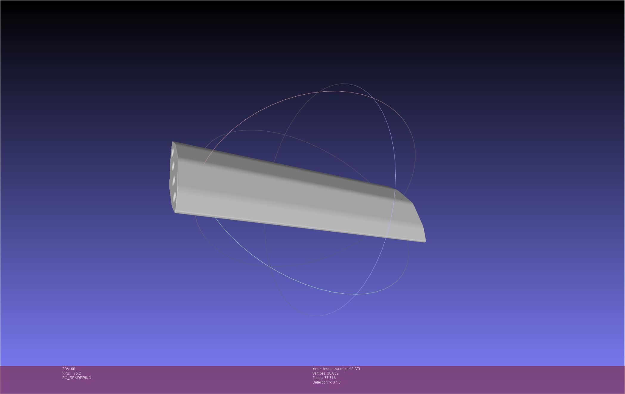 Murder Drones Tessa Sword Printable Assembly 3D print model_93