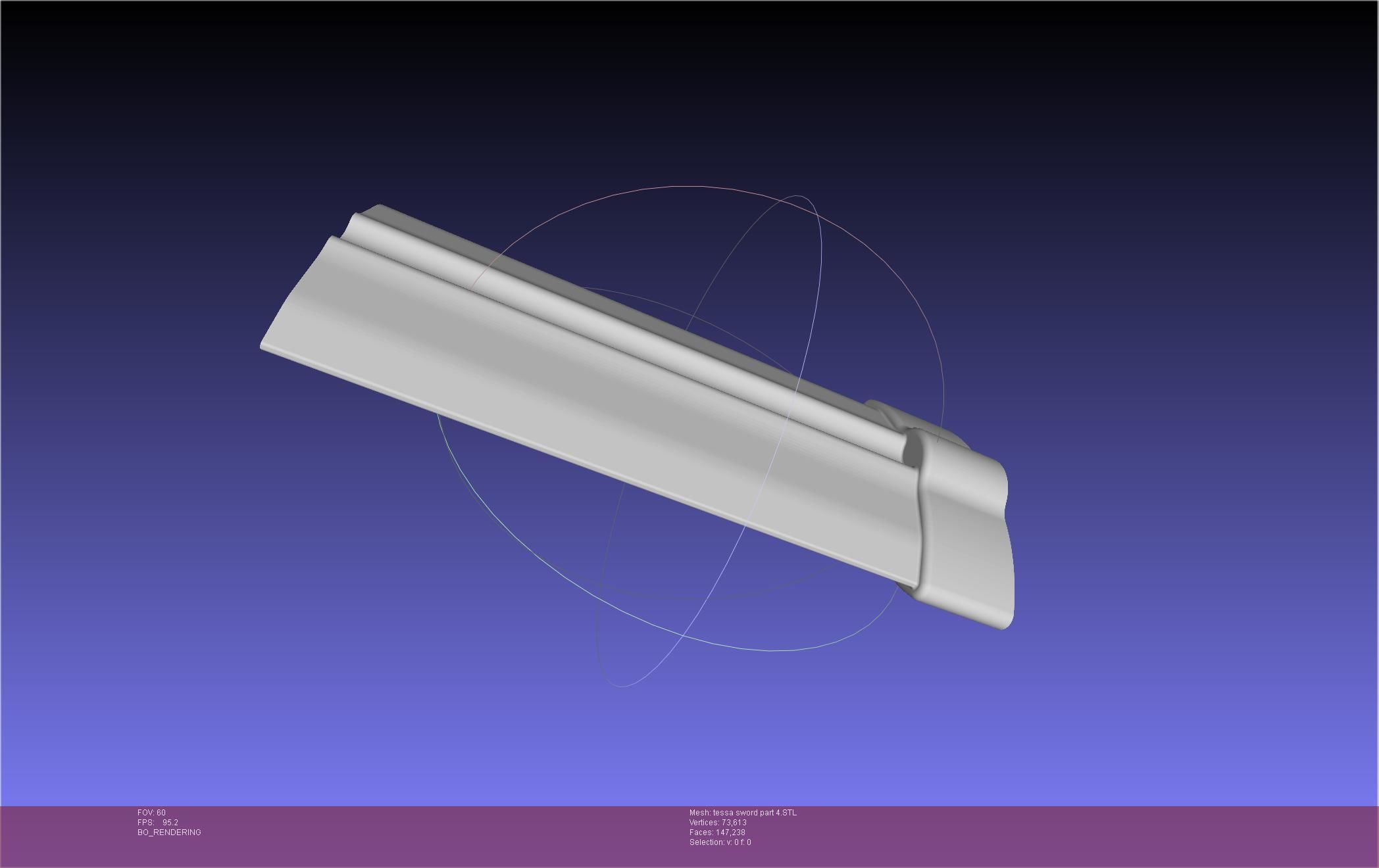 Murder Drones Tessa Sword Printable Assembly 3D print model_68